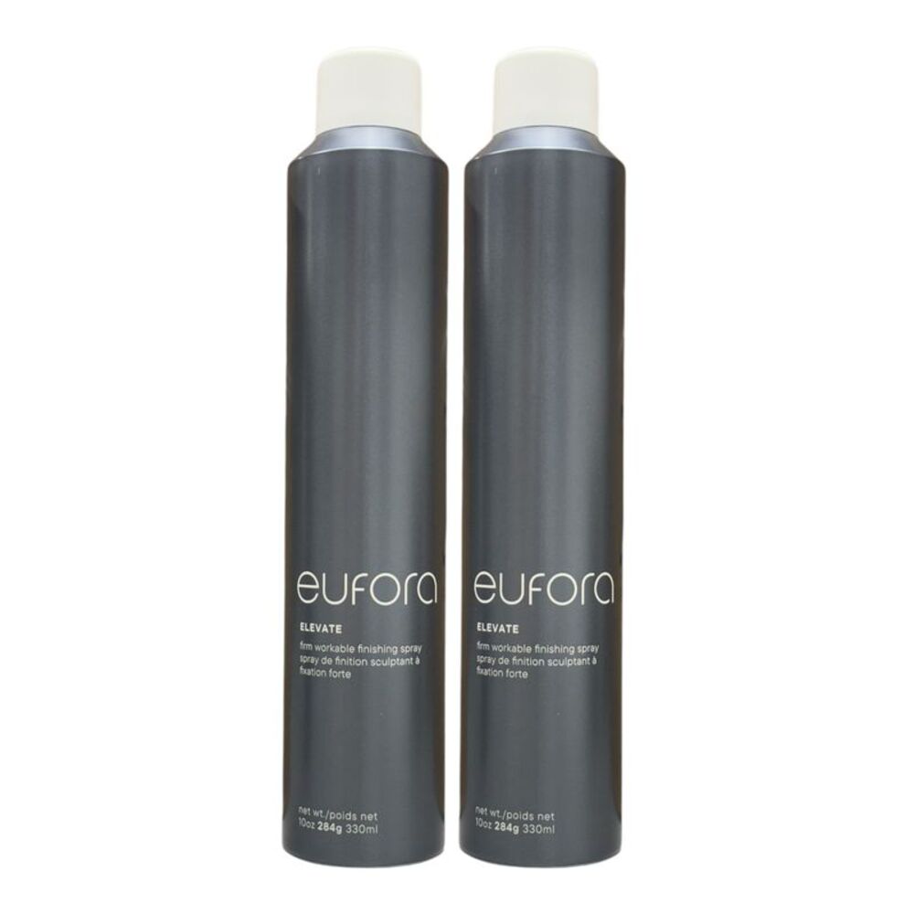 Eufora Elevate Firm Workable Finishing Spray 10 Oz (Pack of 2